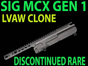 Sig MCX Legacy Gen1 Upper Receiver 5.56, LVAW, Stripped